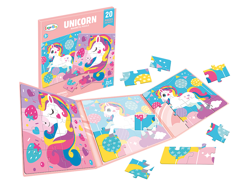 Magnetic Puzzle - Unicorn 20pcs