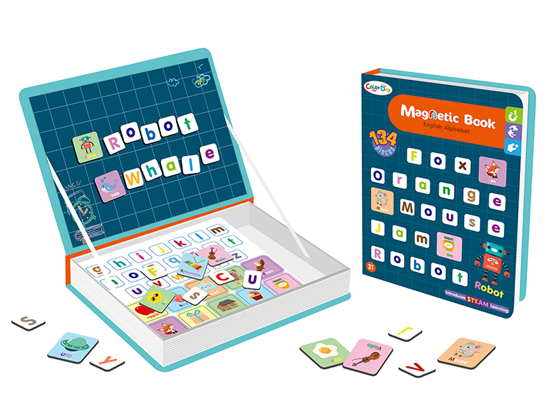 Magnetic Book - English Alphabet