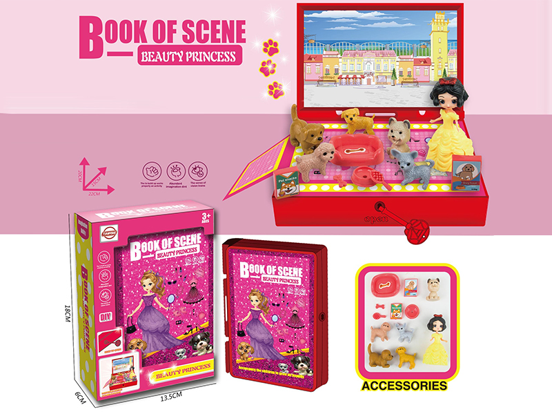 Princess Pet Scene Book
