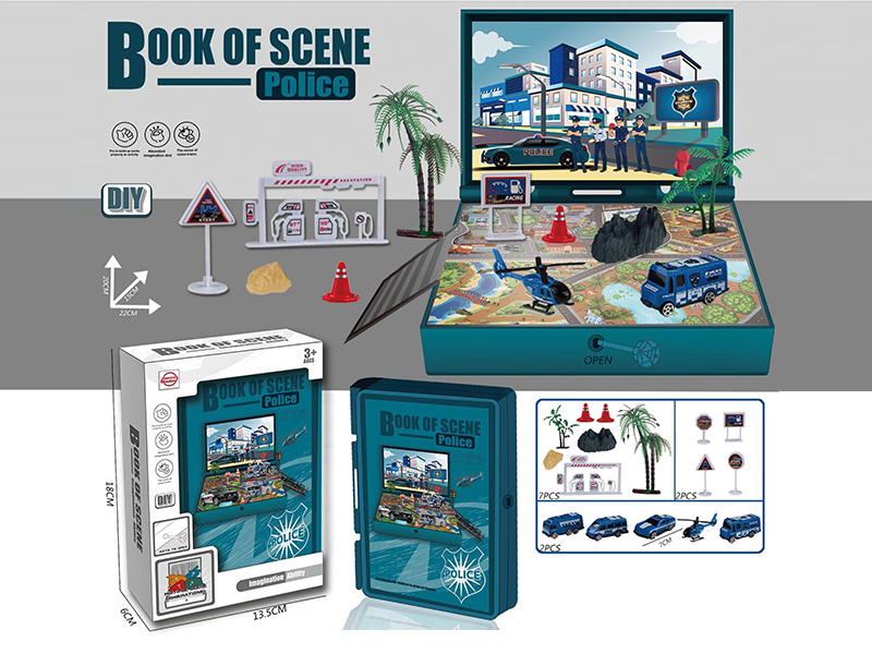 Police Scene Book