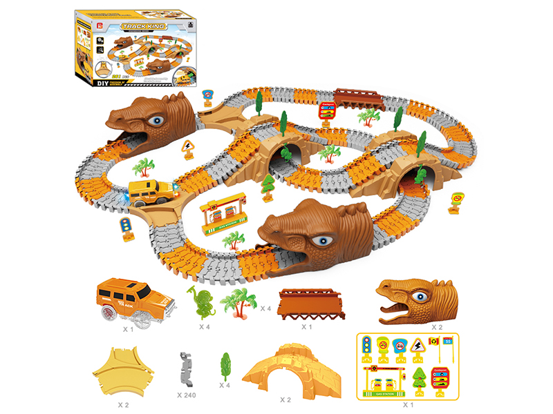 261PCS B/O Engineering Track