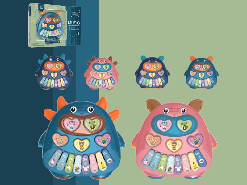 Cartoon Cattle/Pig Electronic Organ