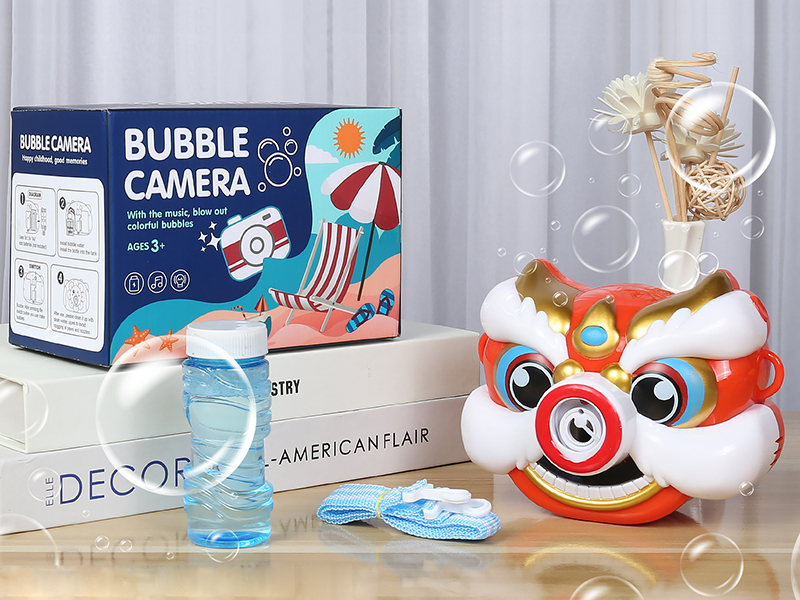 Dancing Lion Bubble Camera