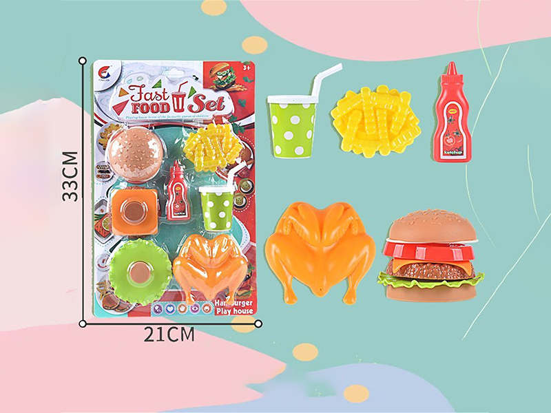 Hamburger Fried Chicken Toy Set