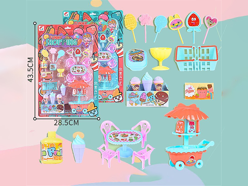 Dessert Ice Cream Car Toy Set