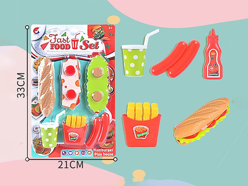 Hot Dog And French Fries Toy Set