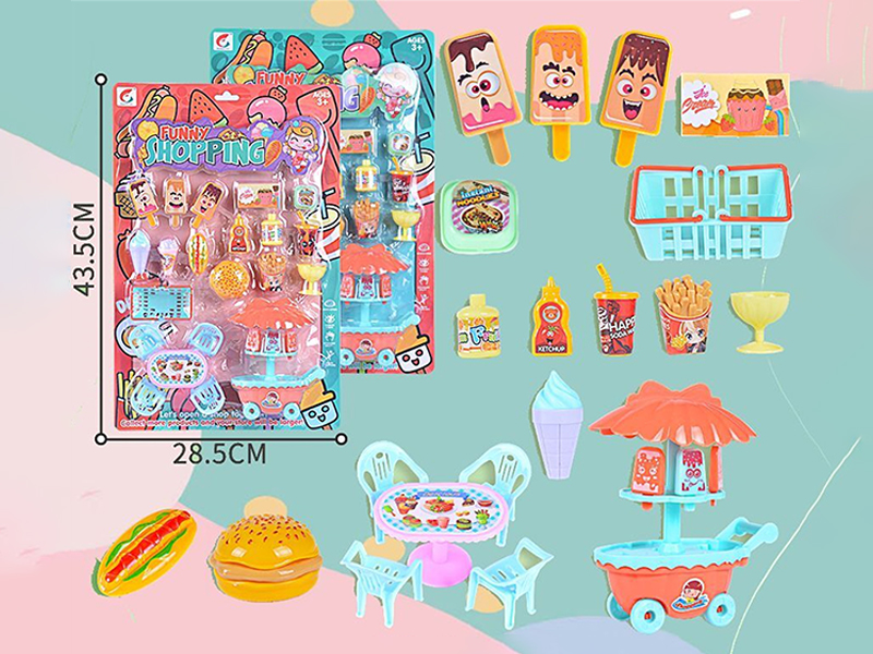 Dessert Ice Cream Car Toy Set