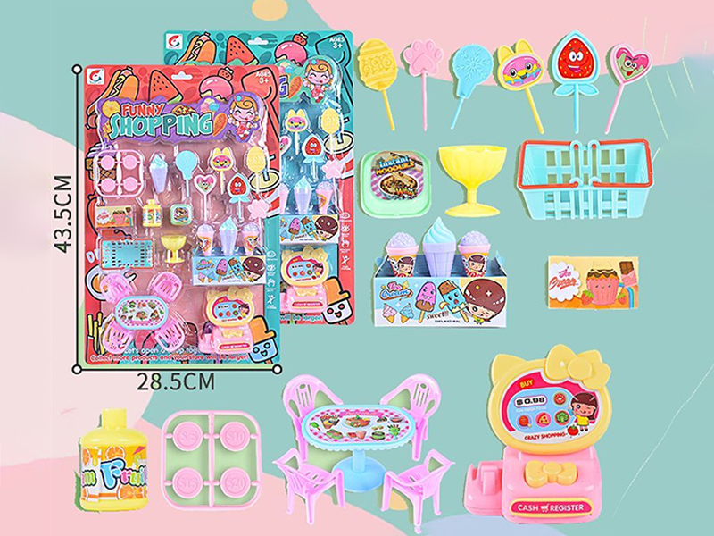 Dessert Cash Register Toy Set