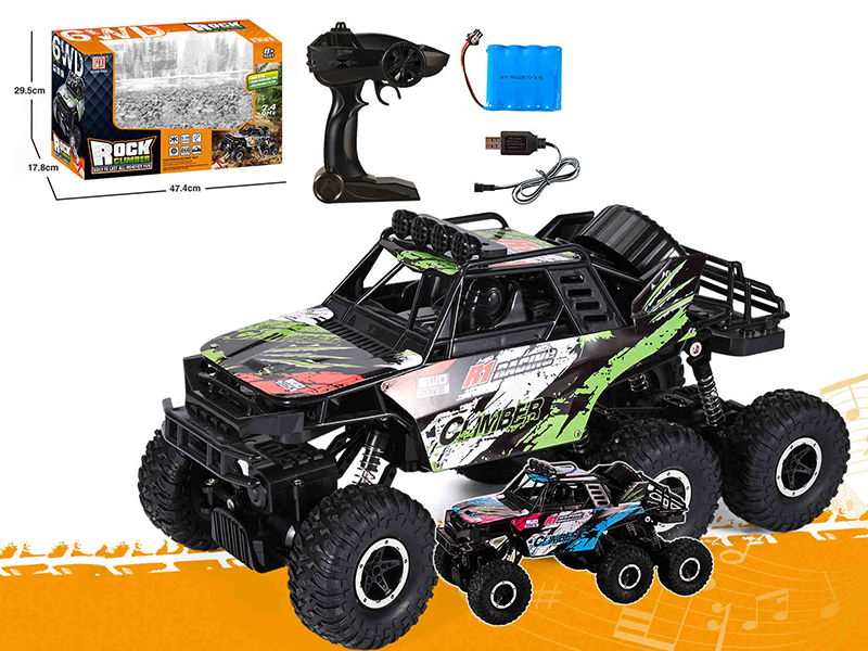 1:10 2.4G Remote Control Aluminum Alloy Cross Country Car(Single Mode Remote Control)