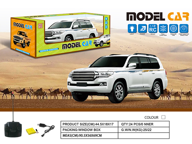 1:12 Toyota 4-Channel Remote Control Car