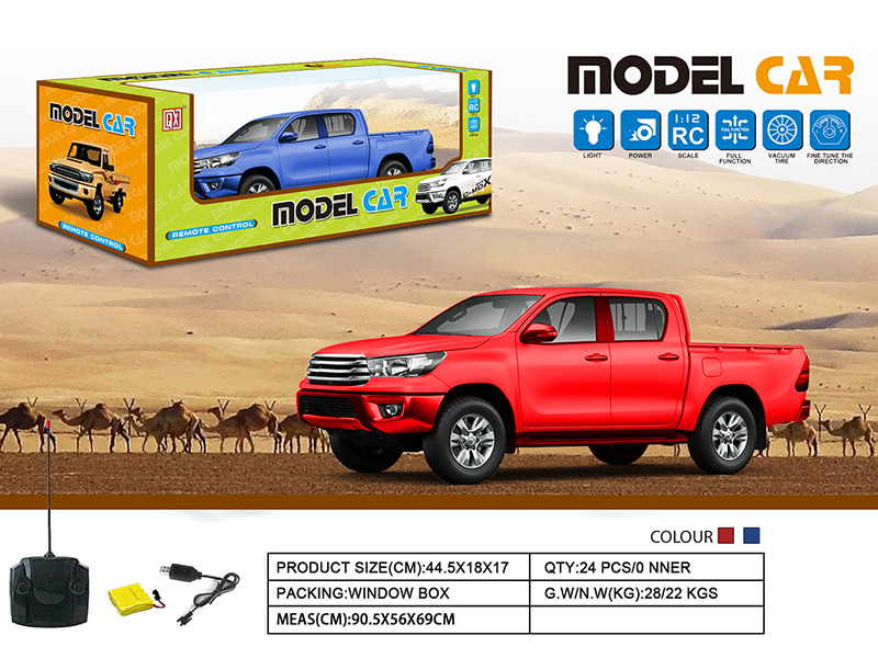 1:12 Pickup 4-Channel Remote Control Car