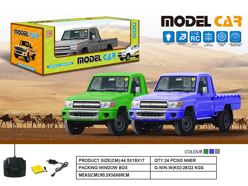 1:12 Pickup 4-Channel Remote Control Car