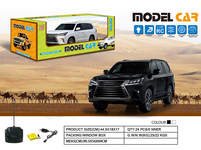 1:12 Lexus 4-Channel Remote Control Car