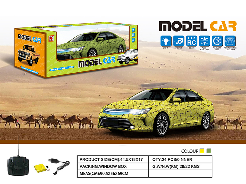 1:12 Toyota Camry 4-Channel Remote Control Car