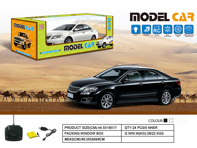 1:12 Camry 4-Channel Remote Control Car