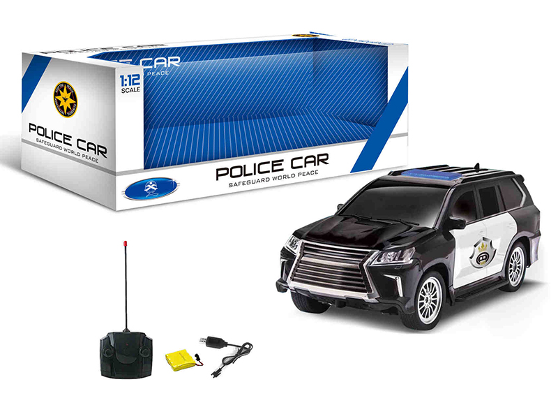 1:12 Lexus 4-Channel Remote Control Police Car