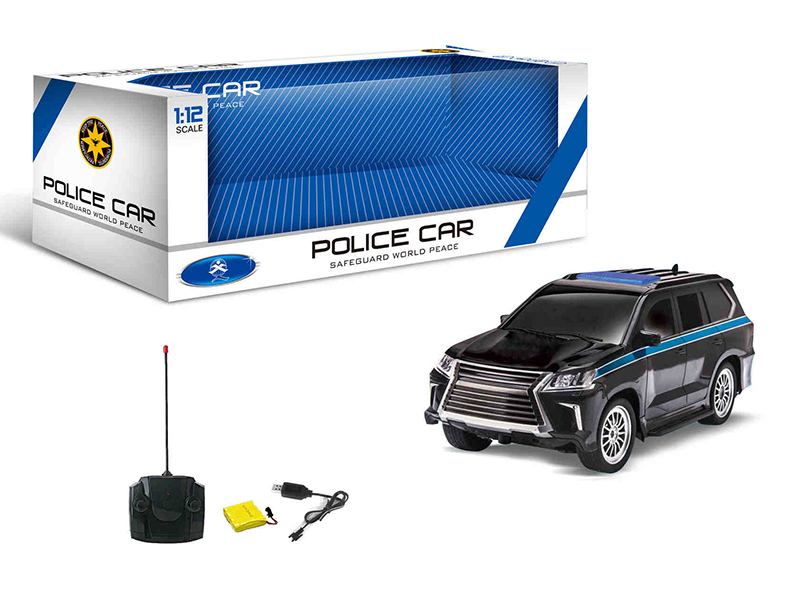 1:12 Lexus 4-Channel Remote Control Police Car