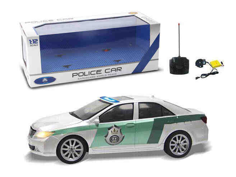 1:12 Camry 4-Channel Remote Control Police Car