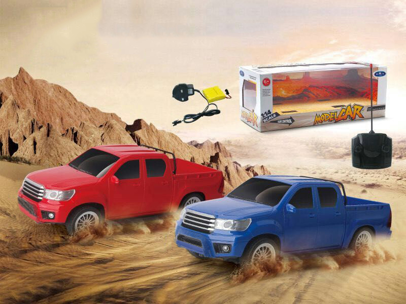 1:14 4-Channel Remote Control Car(Red/Bule)