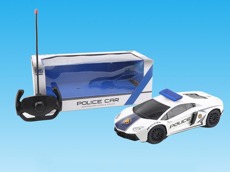 1:16 Lamborghini 4-Channel Remote Control Police Car