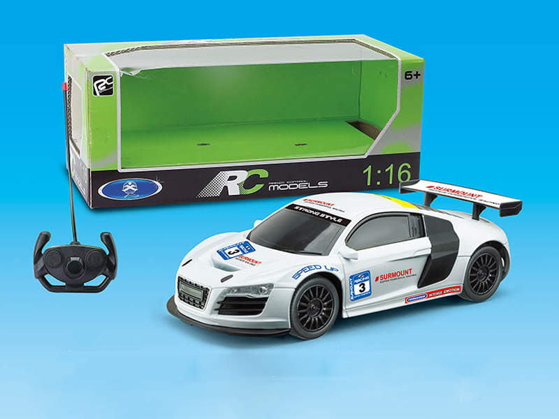 1:16 Audi R8 4-Channel Remote Control Car