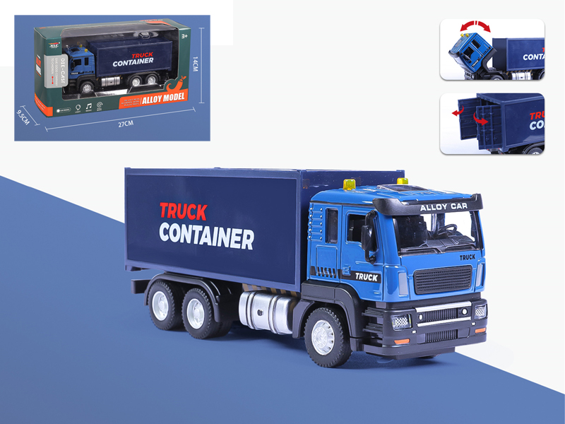 Alloy Van With Sound Light Music