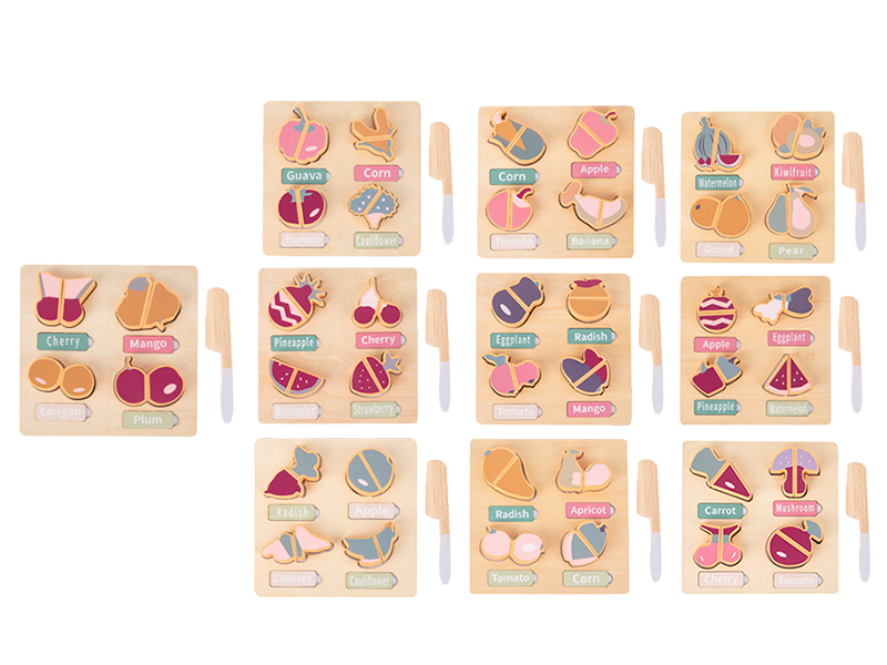 Wooden Fruits Puzzle