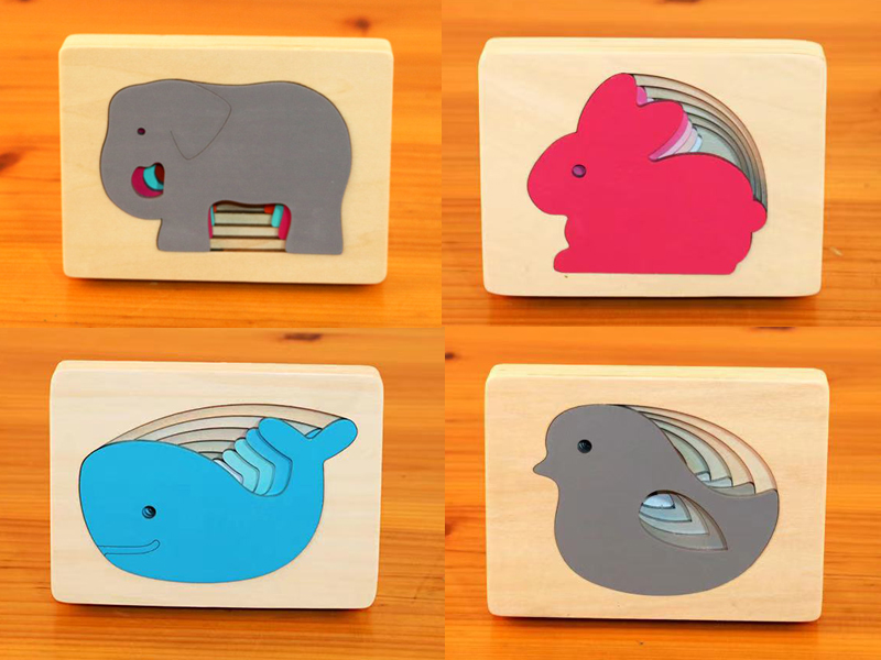 Wooden Multilayer Puzzle