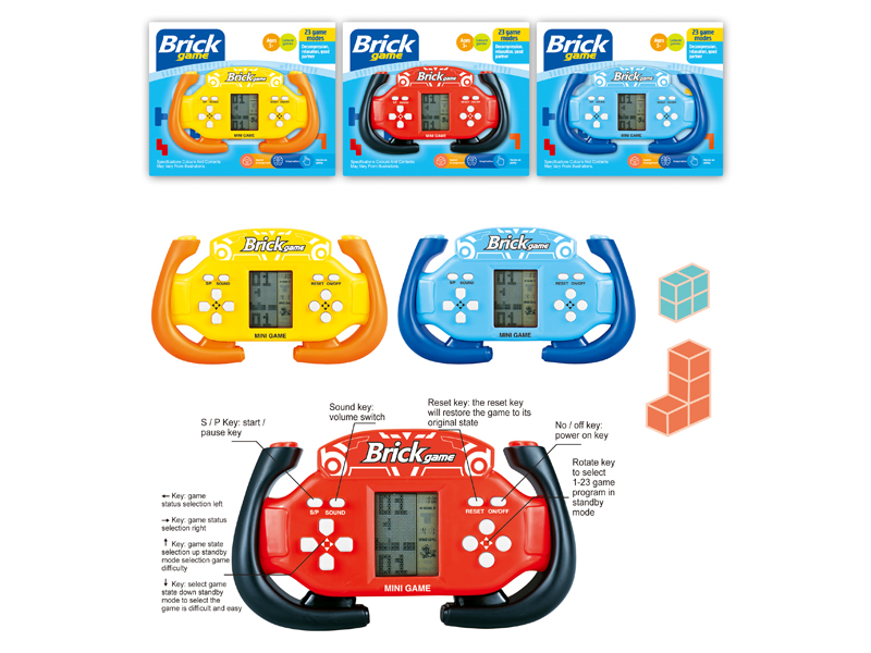 Steering Wheel Game Console