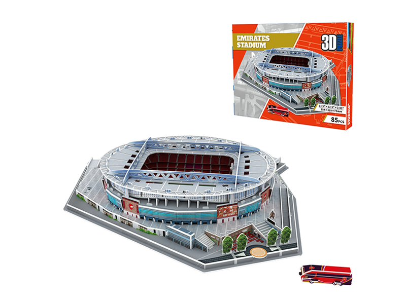 85PCS 3D Puzzle Arsenal Emirates Stadium