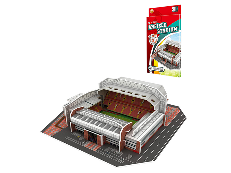 36PCS 3D Puzzle Anfield Stadium