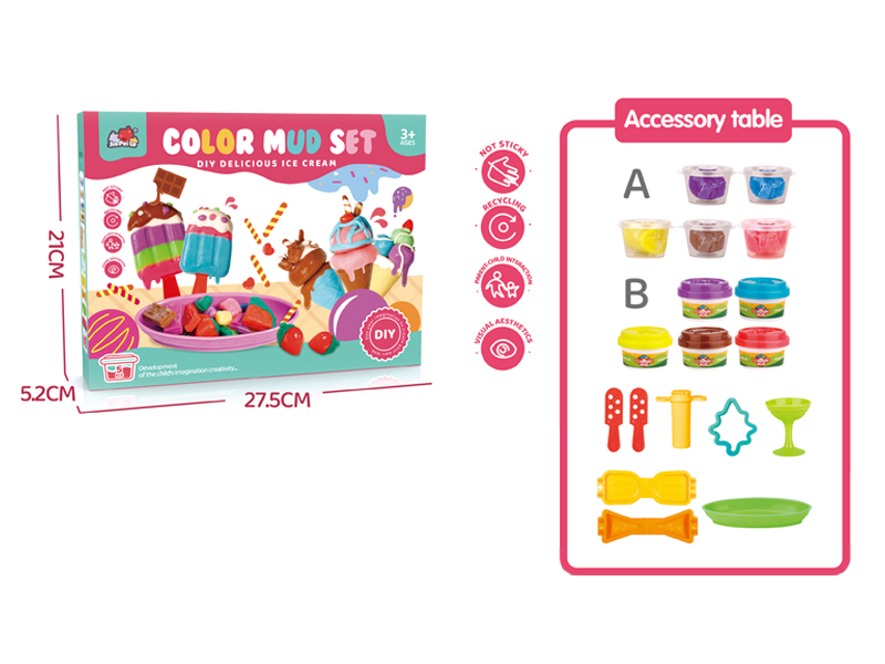 Ice Cream Mud Set