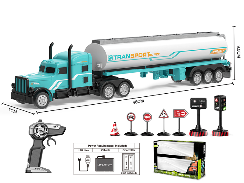 1:16 2.4G 4-Channel Remote Control Trailer