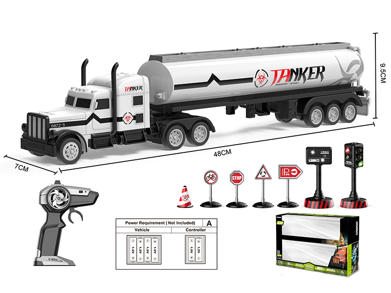 1:16 2.4G 4-Channel Remote Control Trailer