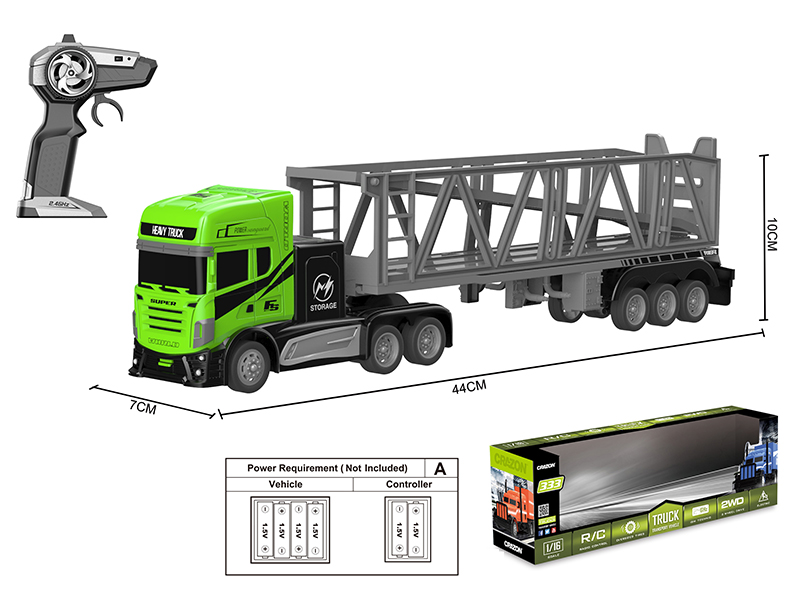 1:16 2.4G 4-Channel Remote Control Tow Truck