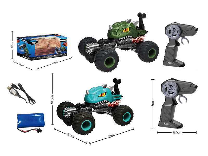 2.4G Remote Control Stunt Car