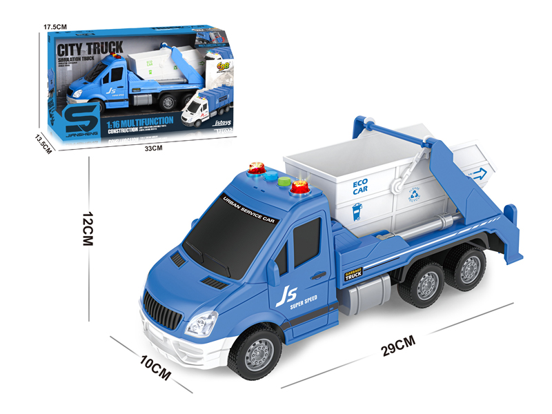 1:16 Friction Eco Friendly Car With Light And Music