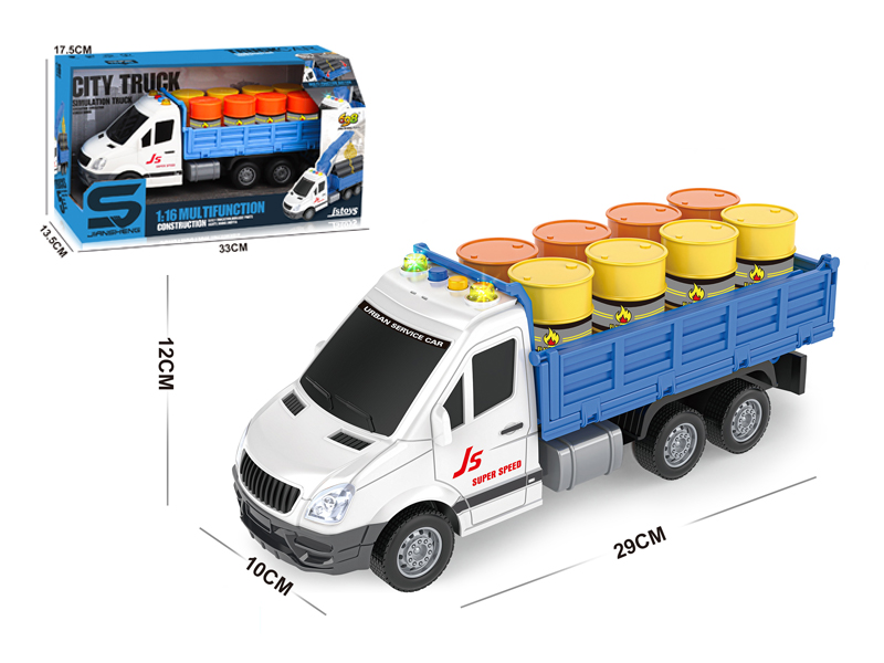 1:16 Friction Oil Tanker With Light And Music