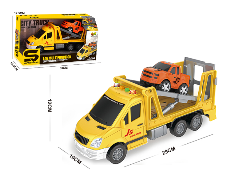 1:16 Friction Road Administration Vehicle With Light And Music