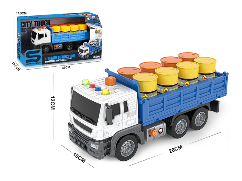 1:16 Friction Oil Tanker With Light, Music And Air Pressure