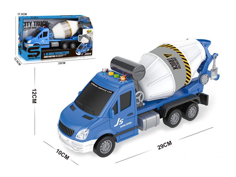 1:16 Friction Mixer With Light And Music