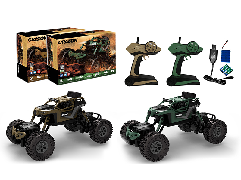 1:16 2.4G Remote Control 4WD Double Steering Waterproof Climbing Truck