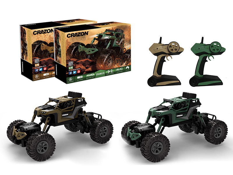 1:16 2.4G Remote Control 4WD Double Steering Waterproof Climbing Truck