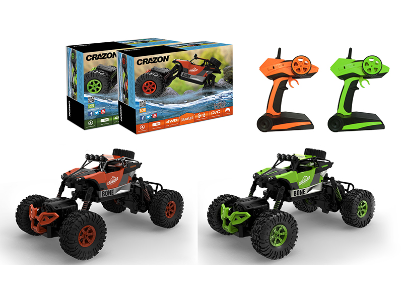 1:16 2.4G Remote Control 4WD Double Steering Waterproof Climbing Truck