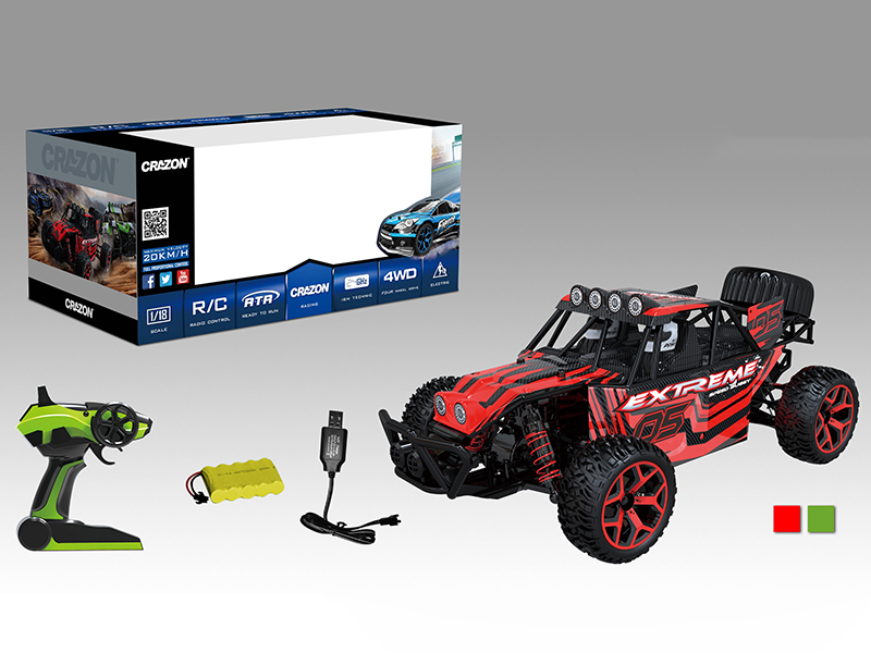 1:18 Remote Control High Speed Cross Country Car