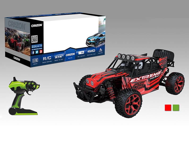 1:18 Remote Control High Speed Cross Country Car