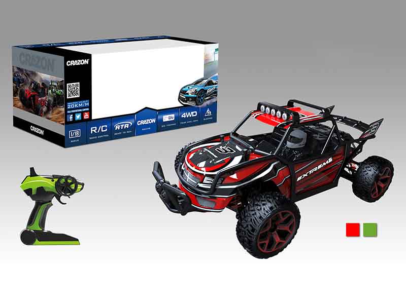 1:18 Remote Control High Speed Cross Country Car