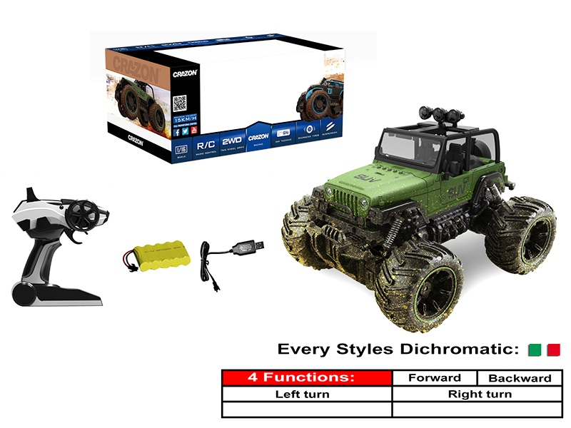 1:16 2.4G 4-Channel Remote Control Cross Country Car