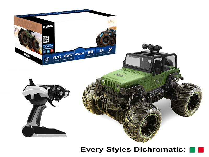 1:16 2.4G 4-Channel Remote Control Cross Country Car