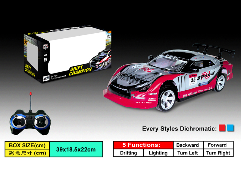 1:14 Remote Control 4WD High Speed Drift Car